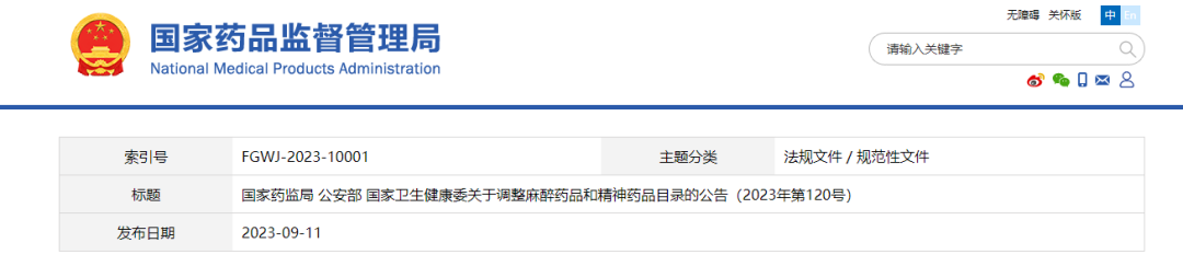 依托咪酯列入第二类精神药品目录！依托咪酯检测，势在必行
